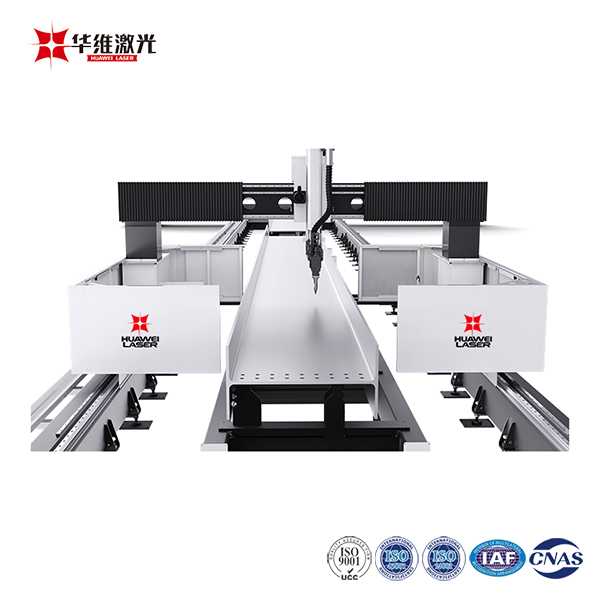 Máy cắt Laser tia H 3D CNC 12000W để gia công thép kim loại